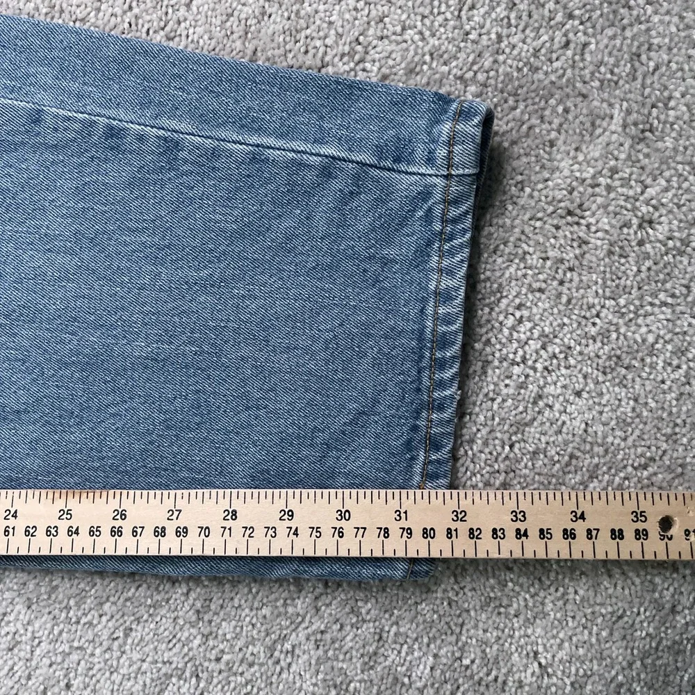 Levis Jeans Mens 38x32 Blue Comfort Fit 560 Relaxed Tapered Denim Baggy Skater